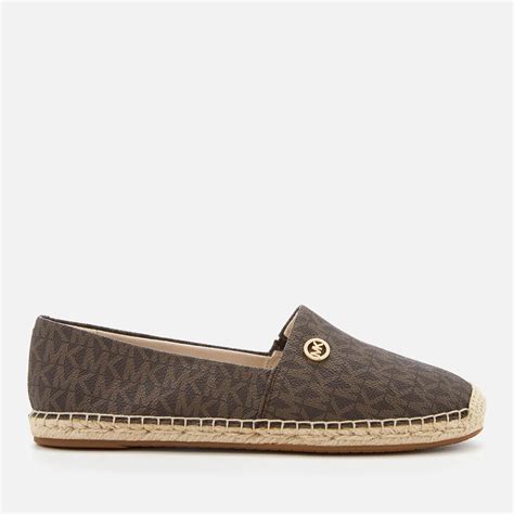 michael kors espadrilles brown|michael kors espadrilles for women.